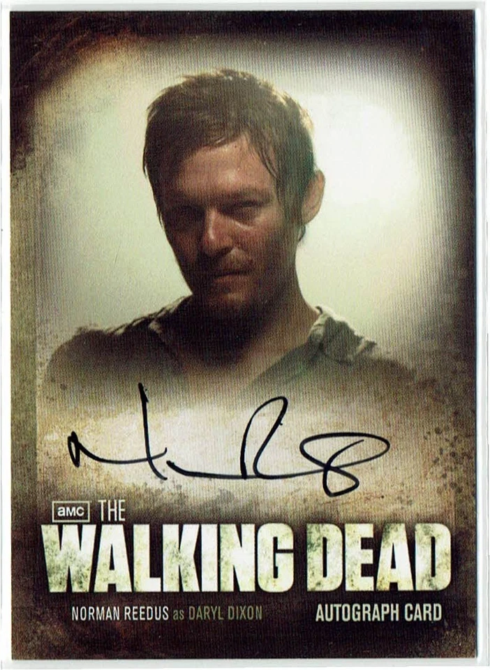 The Walking Dead TWD Season 2 2012 Auto Autograph A5 Norman Reedus  Daryl Dixon - Image 1 of 1