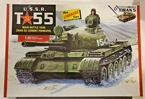 Lindberg UdSSR Russian T-55 Main Battle Tank Maßstab 1:35 Modell HL 415/12 Tiran 5 - Bild 1 von 7