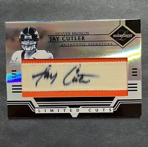 2006 Leaf Limited Cuts RC Rookie Signature Auto Card #LC-35 Jay Cutler /30  SSP