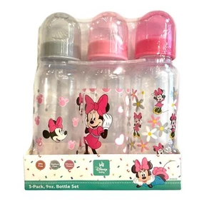 JUEGO DE BIBERÓN 3 - NIÑAS 233 - DISNEY MINNIE MOUSE - GRIS ROSA - 9 OZ LIBRE DE BPA - Imagen 1 de 1