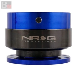 NRG Gen 2.0 Blue Steering Wheel Quick Release Hub Kit Universal Fitment - Picture 1 of 4