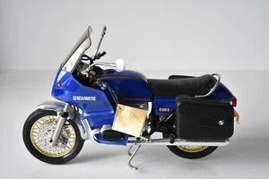 Guiloy 1/10 BMW R100s in Blue Motorbike Model Gendarmerie (X) - Picture 1 of 16