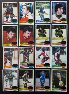 1980-81 Topps Hockey.....Unscratched Commons.... U Pick 1-264 Complete Your Set