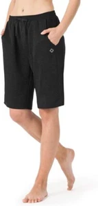 NAVISKIN Womens Lightweight Bermuda Shorts Size XL Athletic Casual Pockets - Picture 1 of 7
