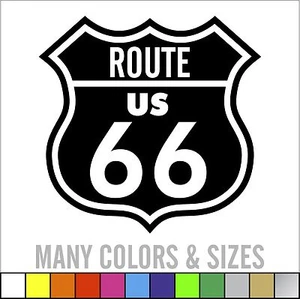 ROUTE 66 HISTORIC Window Die Cut Decal Sticker Vinyl Car - Many Colors & Sizes - Bild 1 von 15