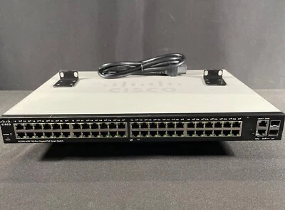 Cisco SG200-50FP - 50 Port Gigabit Smart Ethernet Switch - Same Day Shipping - Image 1 of 4
