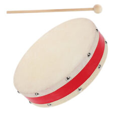 1 set of Kids Percussion Wood Frame Drum with Beginner Drum