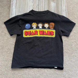 Star Wars Mad Engine S 8 Bit Pixelated Luke Leia Han Solo Chewbacca T-Shirt DB - Bild 1 von 12
