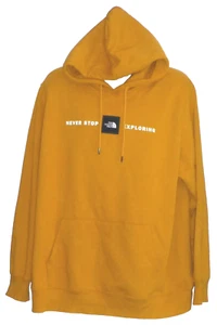 The North Face Men's Pullover Hoodie Size: 2XL Orange HAS STAINS PLEASE READ - Picture 1 of 8