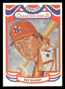 Ray Knight 1984 Donruss  Card #12 Houston Astros