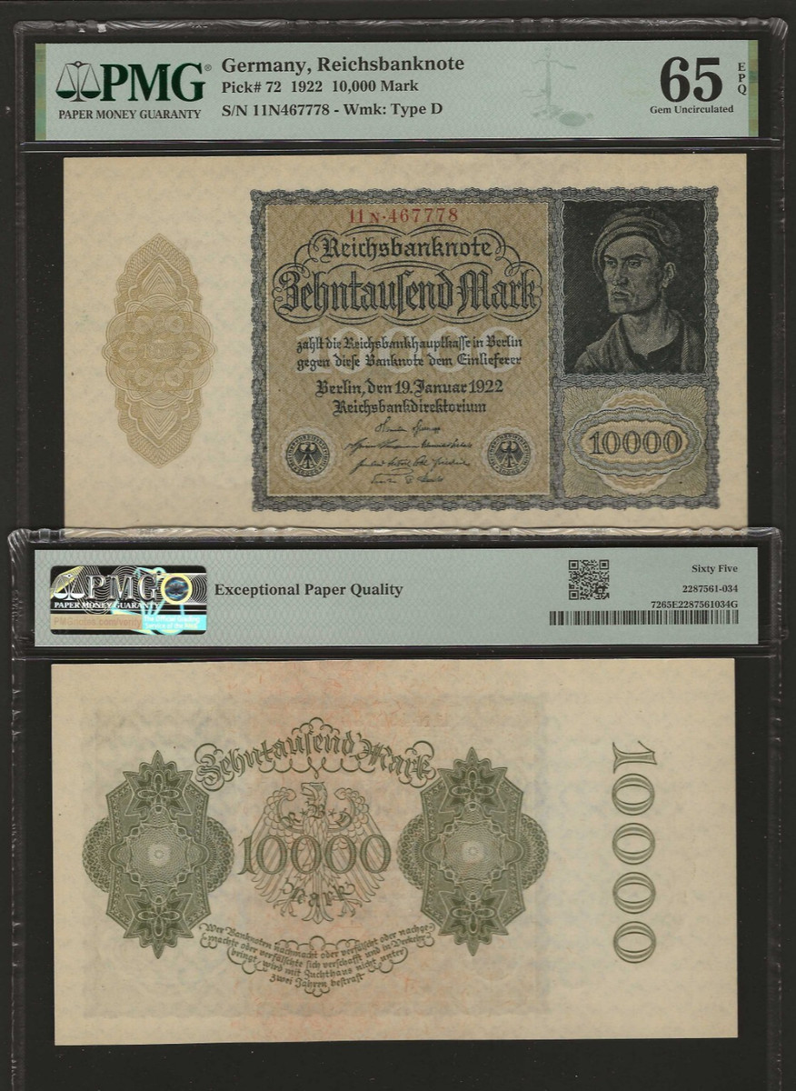 1922年プロイセン自由国 25ペニヒ紙幣 未分级1922 年德国纸币| eBay