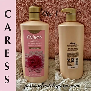 NEW Caress White Peach & Orange Blossom Moisturizing Body Wash 25 fl oz - Picture 1 of 12