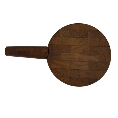 Tabla de cortar queso teca Jens Quistgaard Dansk de colección cuchillo incorporado piruleta Foto 1 de 4