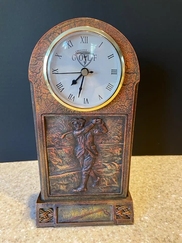Origins of Golf Harry Vardon Commemorative Mantle Clock Cover