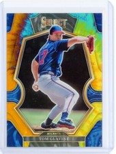 2023 Panini Select TOM GLAVINE Premier Level Atlanta Braves Tie-Dye Prizm 6/25