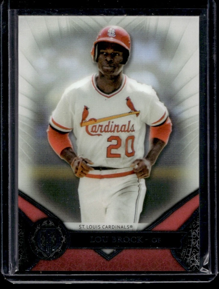LOU BROCK 2017 TOPPS TRIBUTE #29 - Image 1 of 2