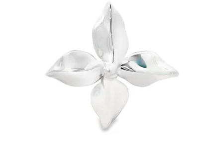 Sterling Silver Tiffany Flower Petals Brooch - Image 1 of 3