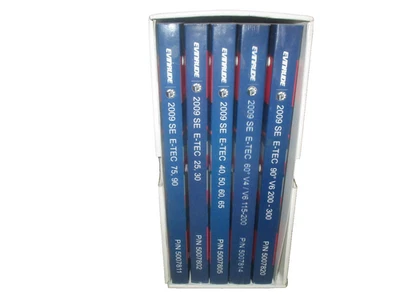 OMC Evinrude Outboard 2009 E-TEC SE Service Manual 25 - 300 hp Set of 5 Manuals - Image 1 of 4