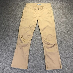 Prana Damenhose Größe 10 wandelbar zum Hochkrempeln Wandern Camp Trail 28" Schrittlänge braun - Bild 1 von 12