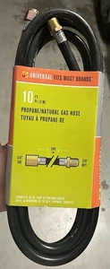 Char-Broil Universal 10 Ft Propane / Natural Gas Hose #4923 With Thread Sealant - Picture 1 of 4