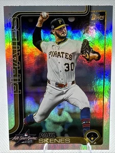 2025 Topps Update Rainbow Foil ASG-27 Paul Skenes, Pittsburgh Pirates - Bild 1 von 3