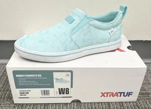 XTRATUF Size 8 Sharkbyte Eco Deck Light Blue Shoes XSWR-200 Women's - Picture 1 of 5
