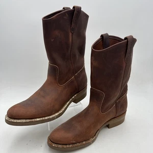 Vintage L.L. Bean Bison Hide Gummistiefel 10 N Cowboy Pull On 7532 95601R3 sehr guter Zustand - Bild 1 von 24