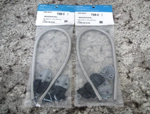 2 x Cables de puerta TSB Assa Abloy TSB-C gris/negro nuevos envío gratuito - Imagen 1 de 2