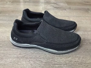 Skechers Mens Size 12 Gomel Casual Slip On Sneakers 65086 Mesh Relaxed Fit - Picture 1 of 11