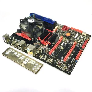 Foxconn Flaming Blade GTi ATX LGA1366 i7-970 2,8GHz CPU 4GB RAM ~mit Rechnung - Bild 1 von 6