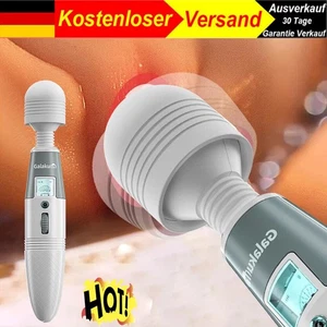 Massagestab Massagegerät Elektrisch Magic Wand Massager Vibrator Stark New DE - Bild 1 von 11