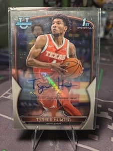 Bowman Chrome U #15 Tyrese Hunter Auto RC 2022-23 - Imagen 1 de 2