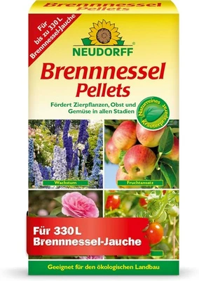 Neudorff Brennnessel Pellets 500g für 330L Brennnessel-Jauche Brennnesselpulver - Bild 1 von 4