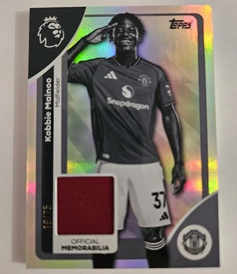 Topps Premier League 2026 Kobbie Mainoo Patch 19/75 - Image 1 of 4