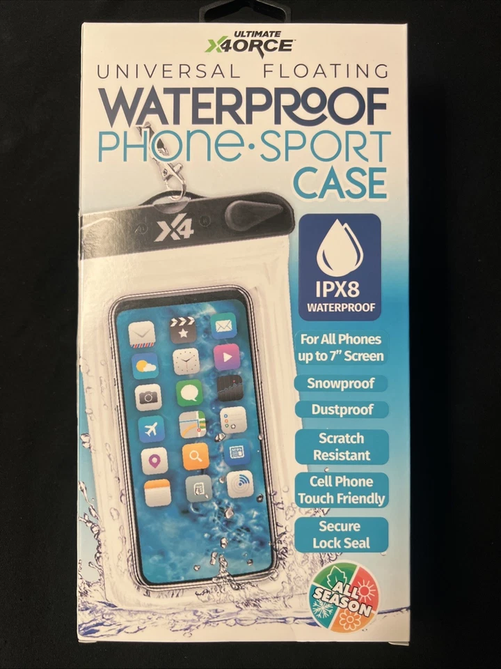 Ultimate X4orce Funda Universal Flotante Impermeable para Teléfono con Correa para el Cuello- Foto 1 de 1