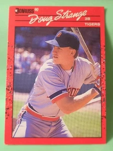 1990 Donruss - Doug Strange #535 (RC) Rookie - Detroit Tigers - Picture 1 of 2