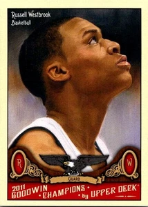 2011 Upper Deck Goodwin Champions #121 Russell Westbrook - Picture 1 of 2