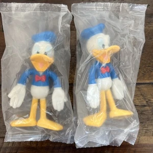 2 Walt Disney World Resort VTG Donald Duck Souvenir Figurine NOS In Packaging - Picture 1 of 9