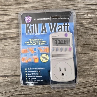 NEW P3 International Kill-A-Watt Meter Electricity Usage Monitor Model P4400 - Image 1 of 4