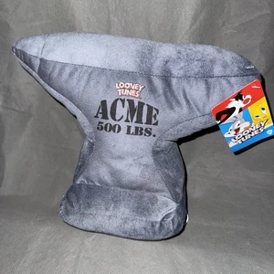 Looney Tunes Acme Anvil 500 Pounds NWT Plush 825 N7 Warner Brothers - Picture 1 of 3
