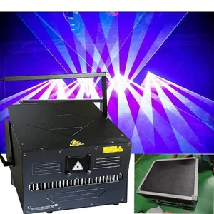 Waterproof 15W Laser Light RGB Animation Beam ILDA Outdoor Stage DJ With flycase - Picture 1 of 13