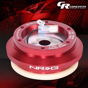 ADAPTADOR DE CUBO DELGADO CORTO VOLANTE ROJO 6 ORIFICIOS PARA CIVIC EJ PRELUDE BB - Imagen 1 de 1