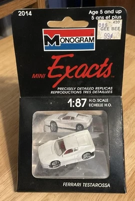Monogram Mini Exacts Ferrari Testarossa - New - Image 1 of 4