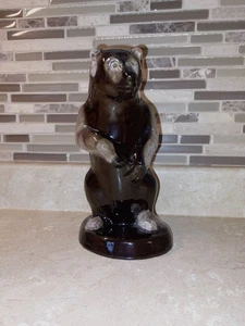 Vtg Canadiana Pottery Walt Disney Production King of the Grizzlies Bear Figurine - Bild 1 von 6