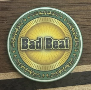 Bad Beat Casino Poker Chip - Campione di chip da casinò - Foto 1 di 2