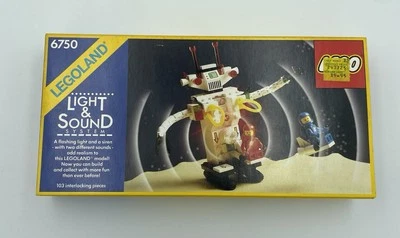 Lego 6750 Classic Space Light & Sound Sonic Roboter Neu und versiegelt von 1986 - Bild 1 von 4