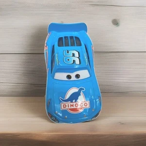 Disney Pixar Movie CARS Diecast car Blue Lightning McQueen Dinoco 95 Lightyear - Picture 1 of 7