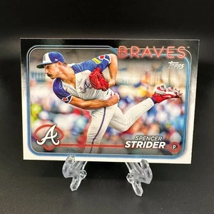 2024 Topps Series 1 Spencer Strider #11 Atlanta Braves - Picture 1 of 2