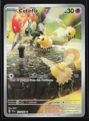 Cutiefly 172/162 SV05: Temporal Forces Illustration Rare Pokemon Card - Image 1 of 2