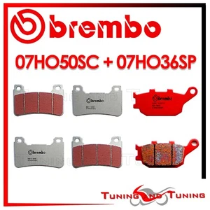 Pastiglie Freno BREMBO Anteriori SC + Post SP PER HONDA CBR 600 RR 2005>2006 - Foto 1 di 1